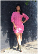 Load image into Gallery viewer, &quot;ROSE&quot; Sweater Dress