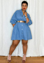 Load image into Gallery viewer, &quot;BABY DOLL&quot; Denim Dress