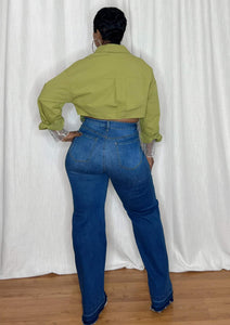 "NESSA" High Waisted Stretch Jeans