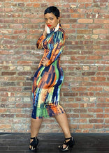 Load image into Gallery viewer, &quot;GEMS&quot; Bodycon Maxi Dress