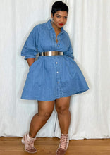 Load image into Gallery viewer, &quot;BABY DOLL&quot; Denim Dress